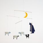 Das Mobile Schäfer mit Mond