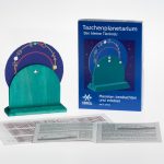 Die Planetenscheibe mit Anleitung und Experimentierschachtel vom Taschenplanetarium