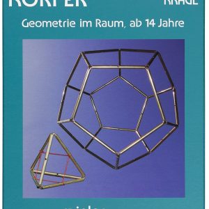 Die Schachtel Platonische Körper mit den abgebildeteten Platonischen Körpern Tetraeder und Dodekaeder