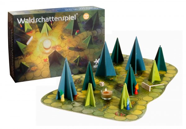 Das aufgebaute Waldschattenspiel