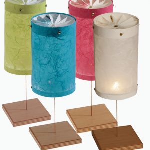 Die vier Lampionfarben des Lichtrotor