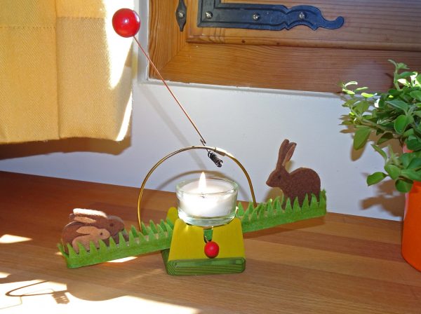 Die Hasenwippe wippt im Sonnenschein