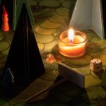 Das Spielbrett vom Waldschattenspiel