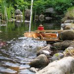 Das Turbinchen wird von einem Wasserstrahl angetrieben