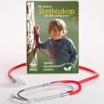 Die Schachtel mit einem Stethoskop
