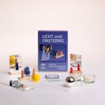 Die Teile des Experimentierkastens Licht und Finsternis