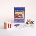 Die Teile des Experimentierkastens Spiegelkabinett