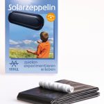 Der Inhalt der Experimentierschachtel Solarzeppelin