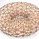 Der zusammengebaute Torus hat 60 cm Durchmesser