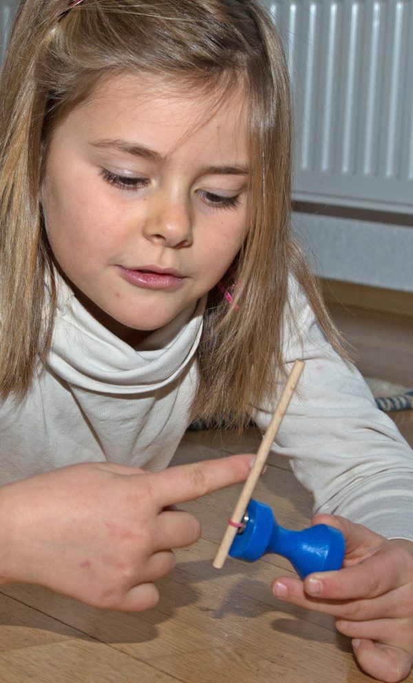 die Rasende Rolle wird aufgezogen