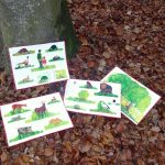 Die Ausschneidebögen Europäische Tiere