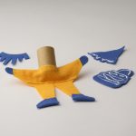 Der Purzelzwerg ist fast fertig geklebt